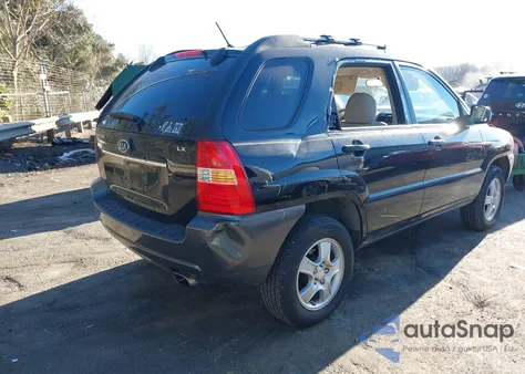 2008 Kia Sportage Lx from USA, damaged, VIN KNDJF724887527671